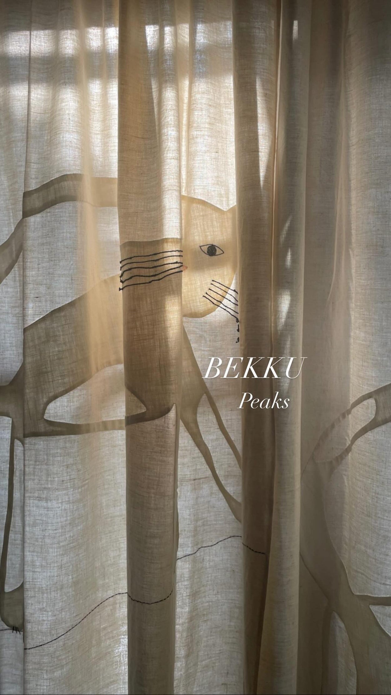 Bekku drapes - Offwhite