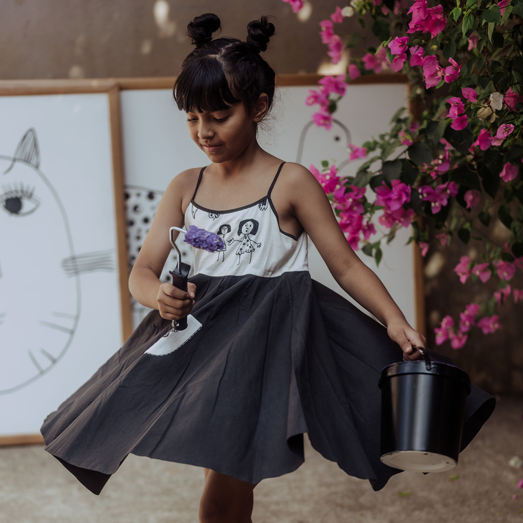 Bachoos at Play Strap Dress