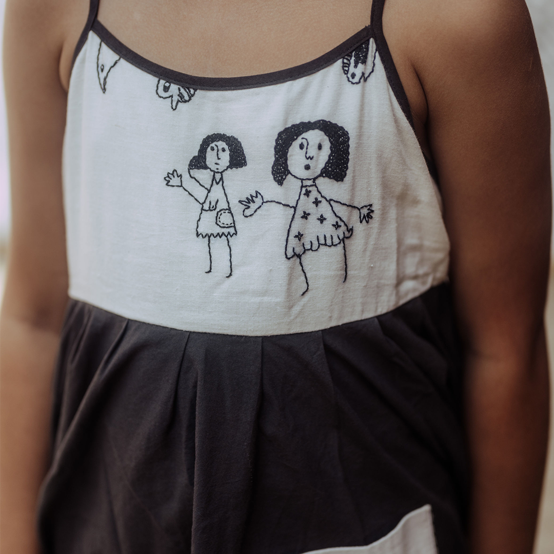 Bachoos at Play Strap Dress