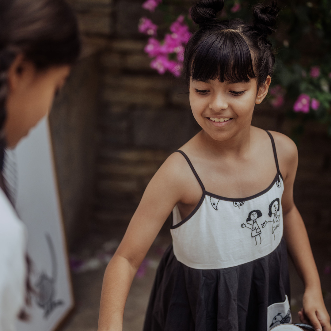 Bachoos at Play Strap Dress