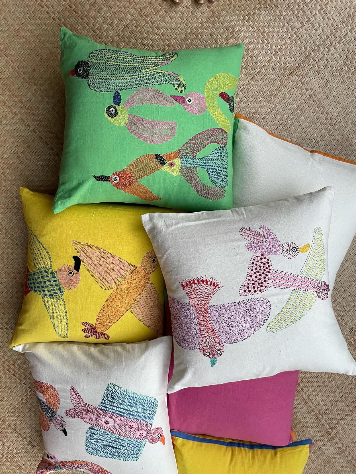 What Flew by cushions - 25*15"