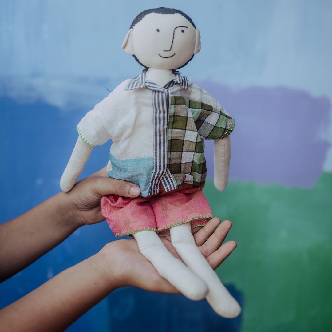 Khakhi the Bachoo - Granny Patchwork Co-ords