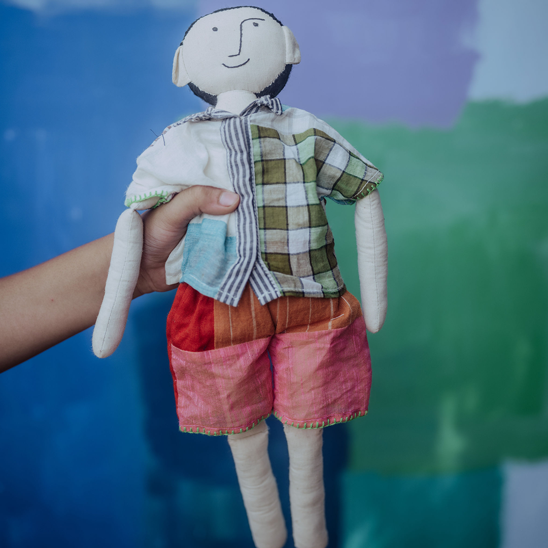 Khakhi the Bachoo - Granny Patchwork Co-ords
