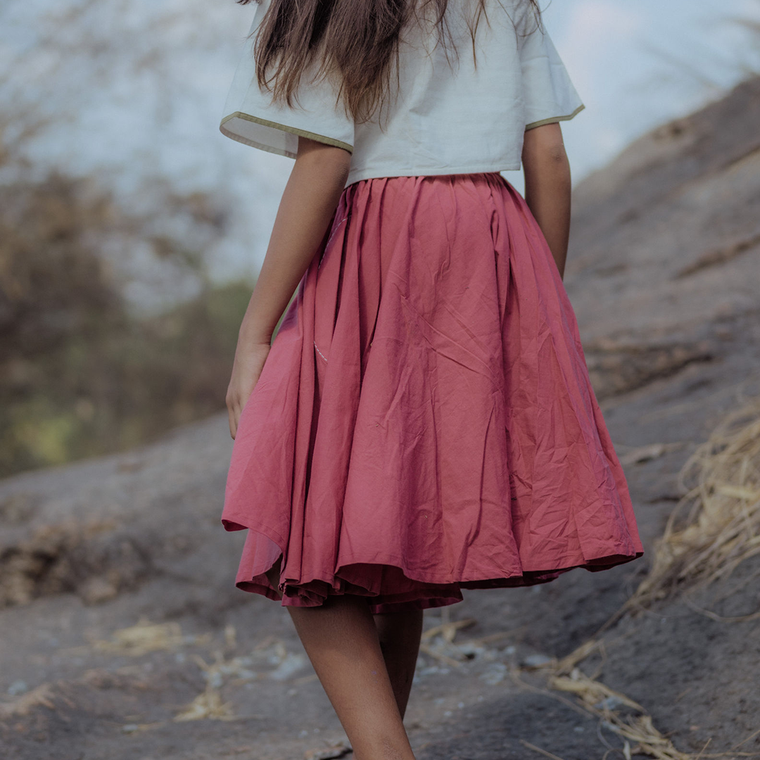 Madder Pleated Skirt