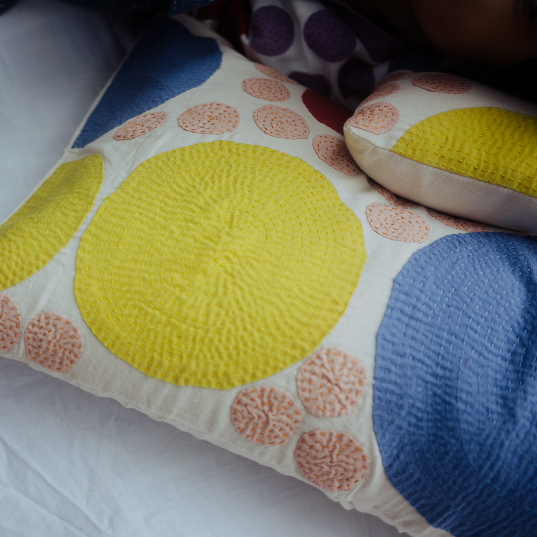 All Dots Meet Pillow