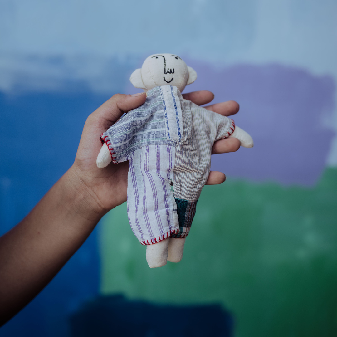 Poppins the Bachoo - Granny Patchwork Onesie