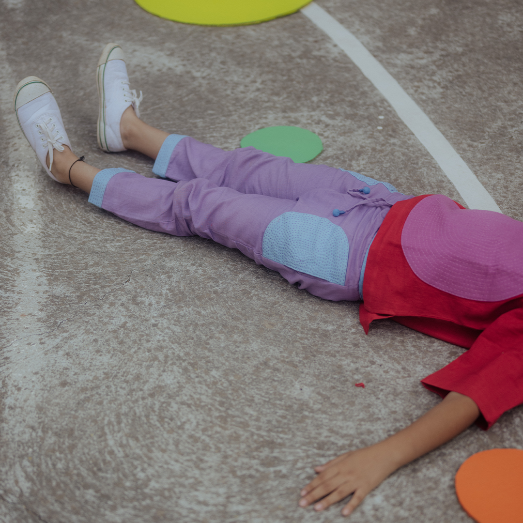 Shy Lilac Dot - Trousers