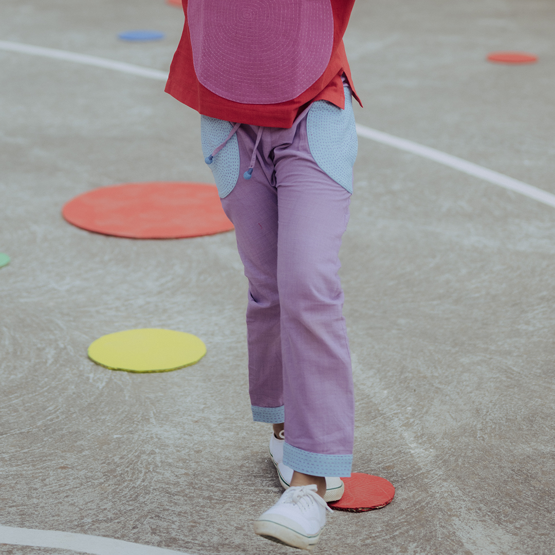 Shy Lilac Dot - Trousers