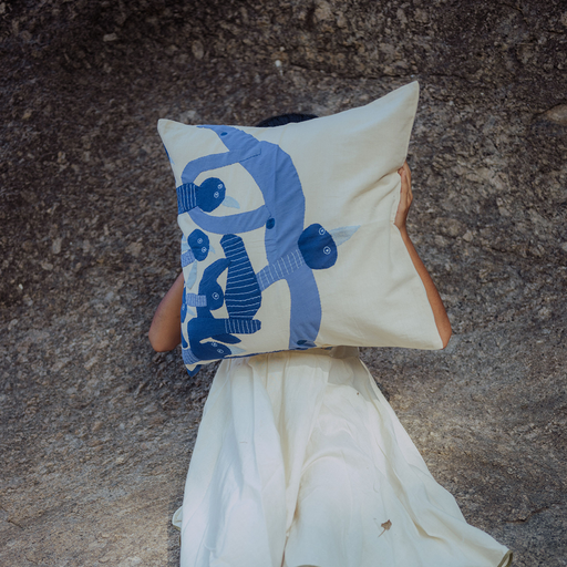 Neele Panchhi Cushion Cover