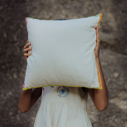 White Sky Cushion Cover