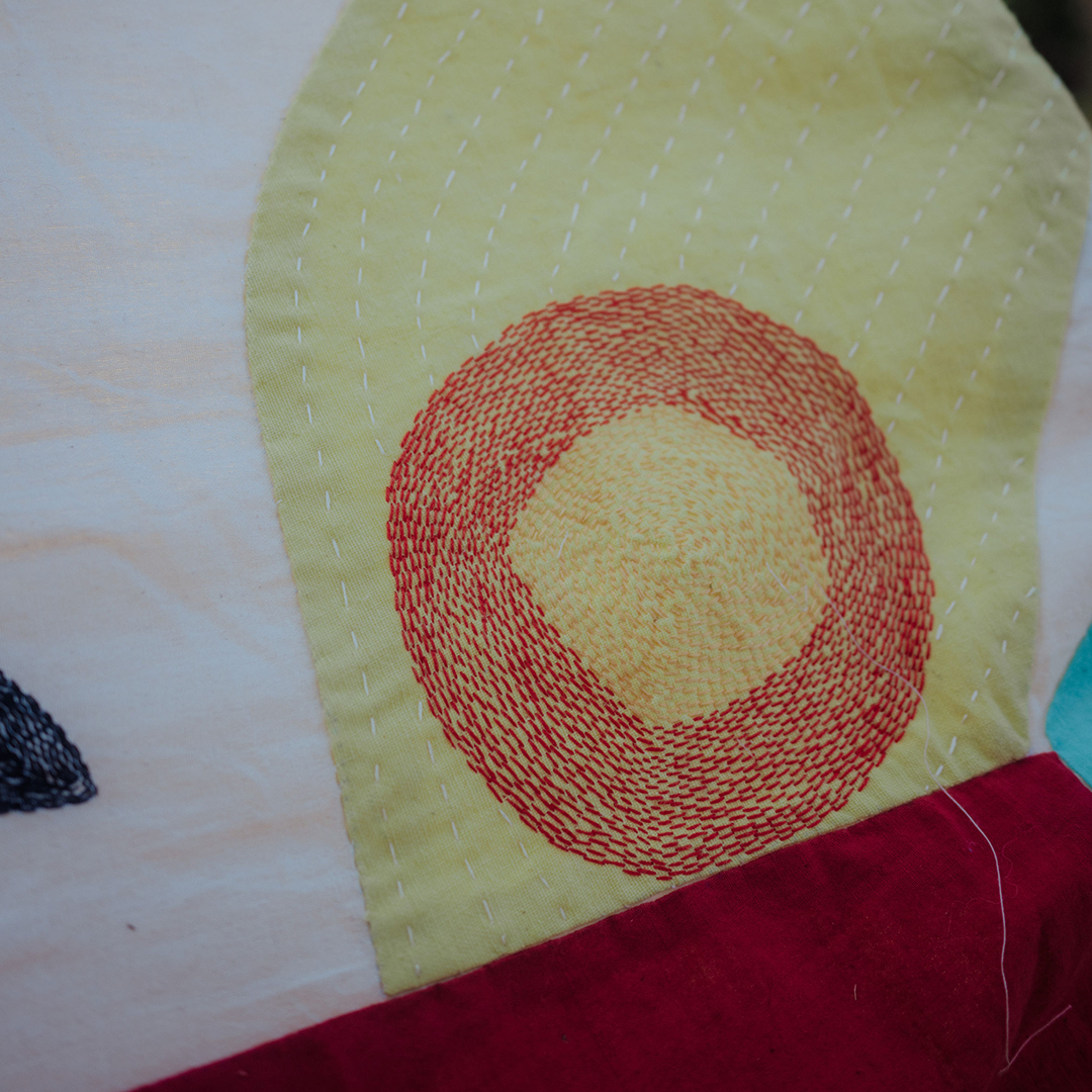 Vibrant Panchhis Teepee Cover