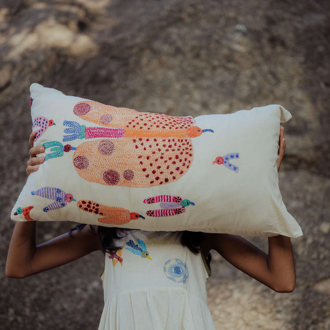 Satsuma Panchhi Pillow Sham Cover