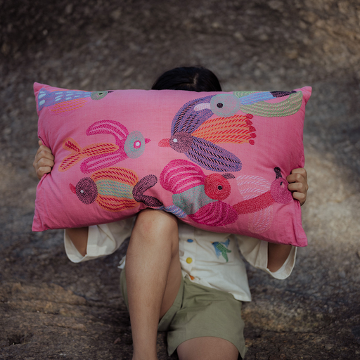 The Dashing Panchhis Pillow Sham Cover