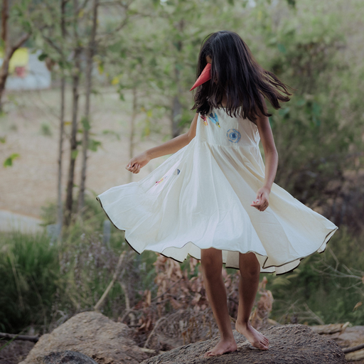 Dreamy Panchhi Strap Dress