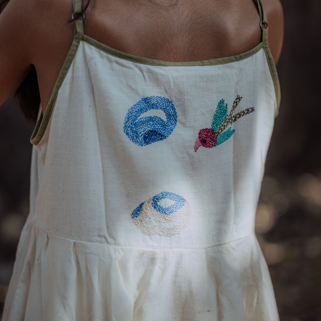 Dreamy Panchhi Strap Dress