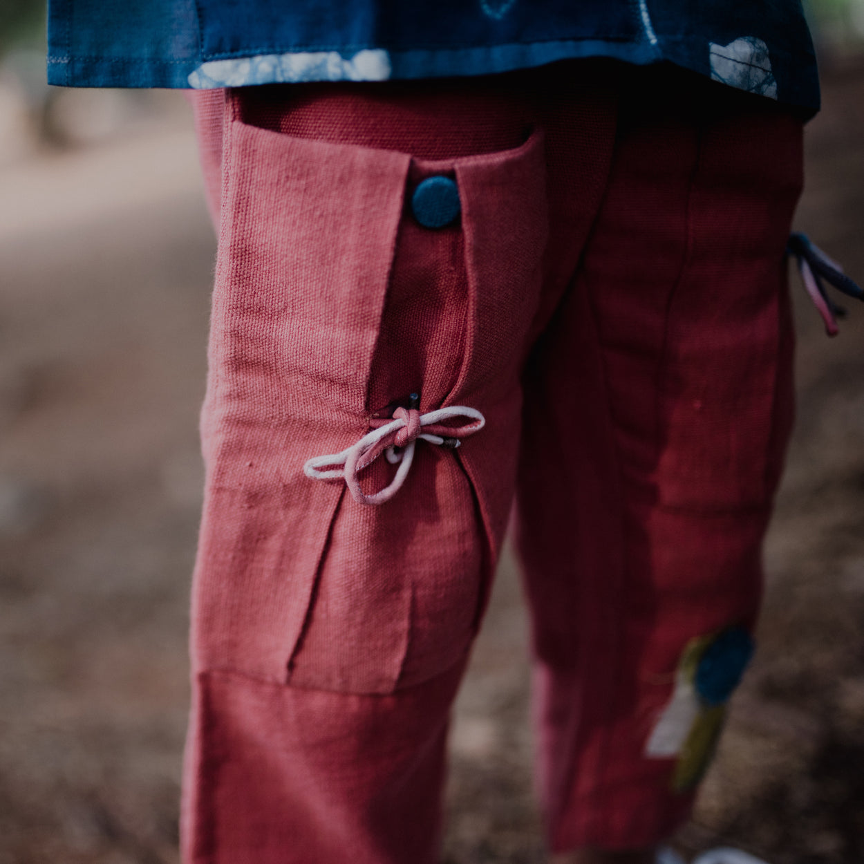 Indian Madder Botanical Dyed Trouser