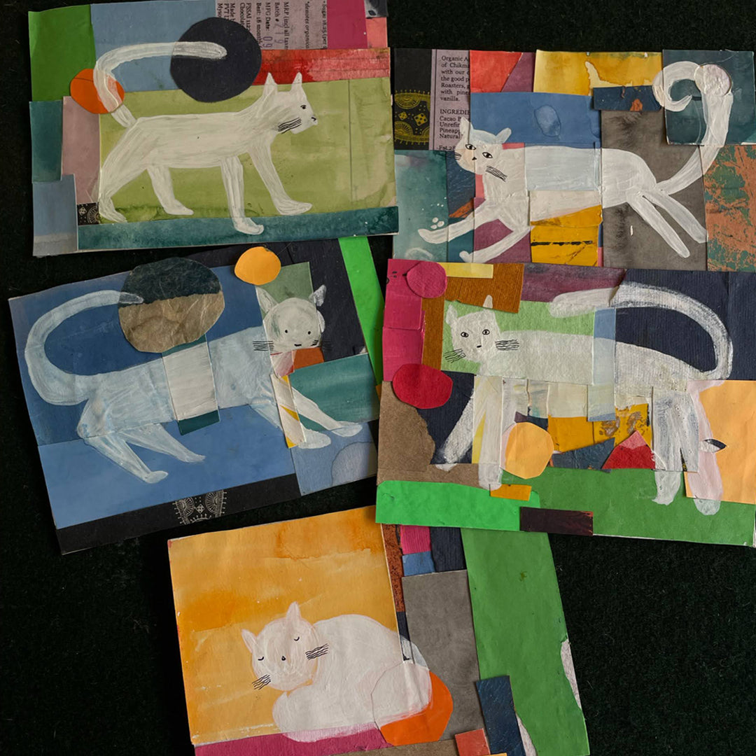 Handmade Postcards (Pack of five)