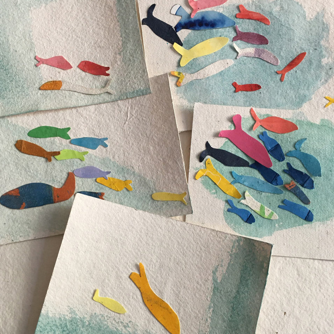 Handmade Postcards (Pack of five)