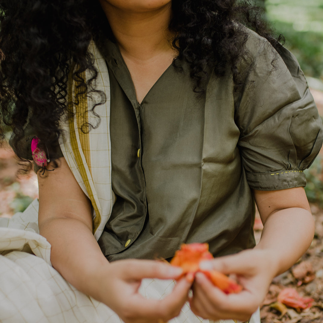 Wild Leaf Blouse