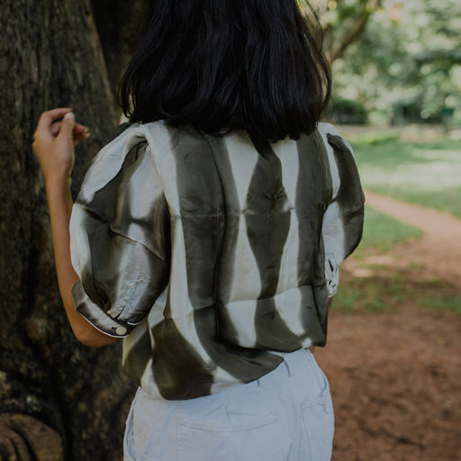 Wild Leaf Itajime Blouse