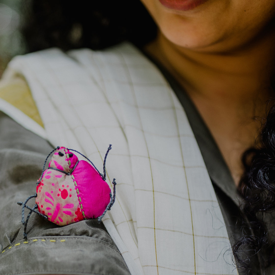 Coco Beetle Brooch