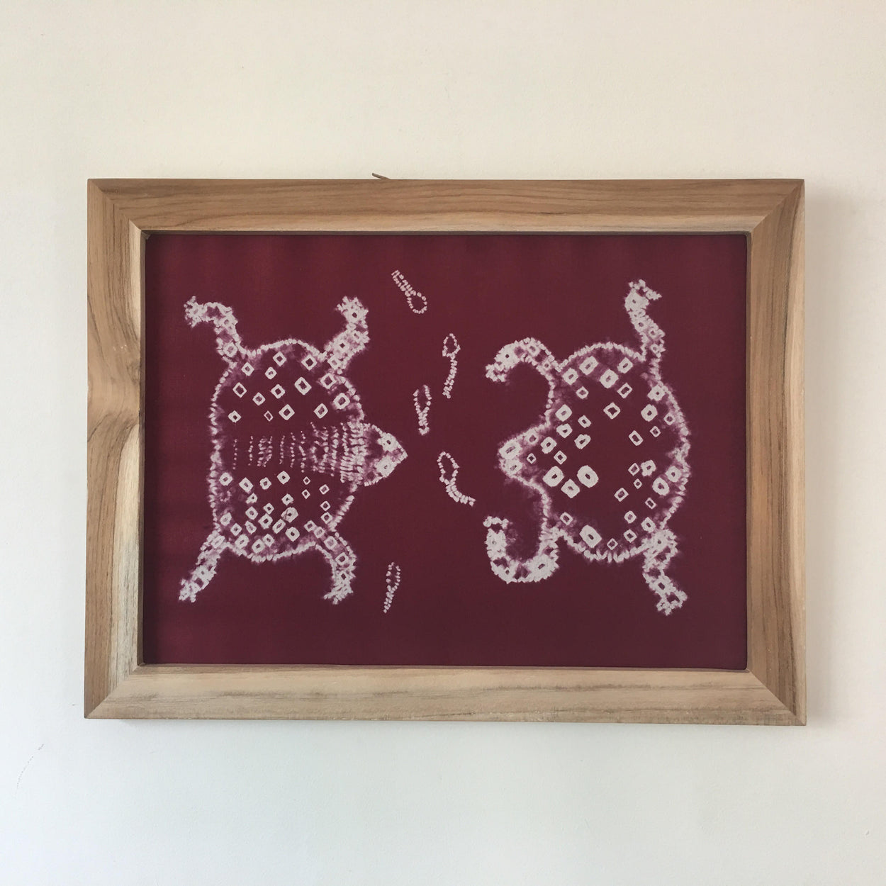Purple Frog Couple Art