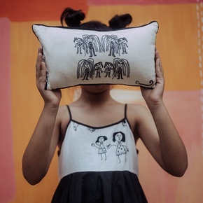 Bachoos & That Worm Cushion Case