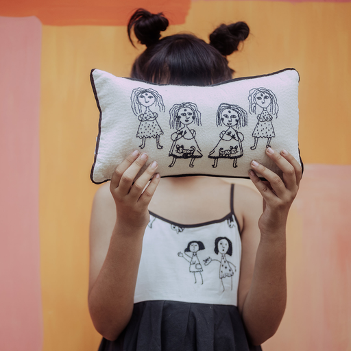 My Gang of Bachoos Cushion