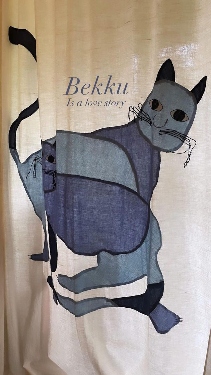 Bekku Drapes - Indigo