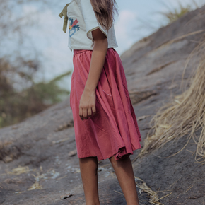 Madder Pleated Skirt