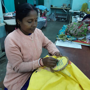 Chasing Panchhi Pillow Case