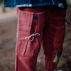 Indian Madder Botanical Dyed Trouser