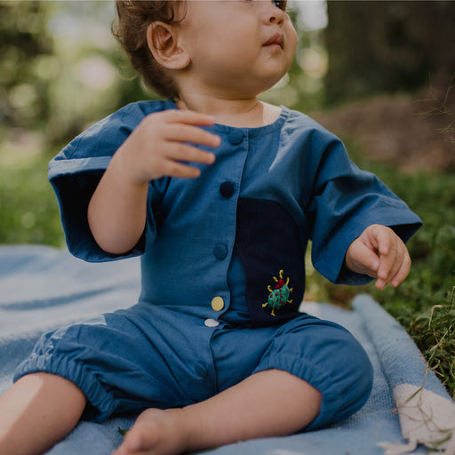 Blue Beetle Romper