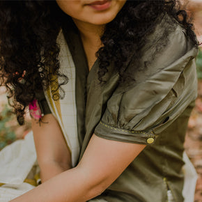 Wild Leaf Blouse